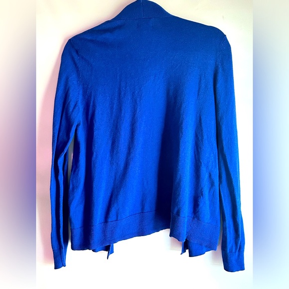 Blue Cardigan Jacket Blue Size Medium Old Navy - Picture 2 of 4